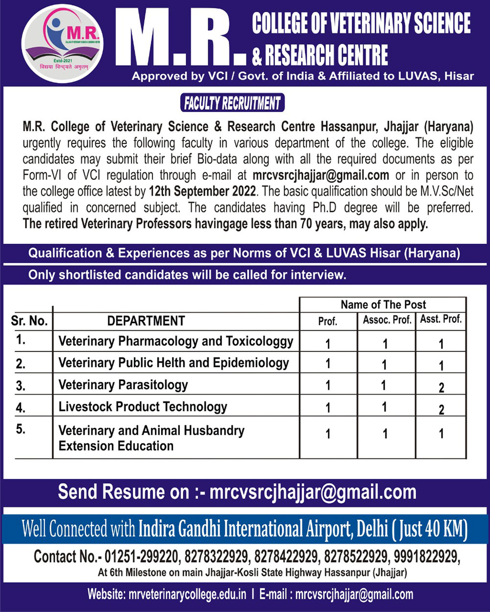 Best Veterinary College in Jhajjar, Haryana | Top Veterinary College in NCR